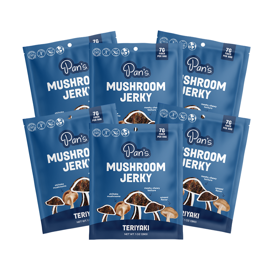 Teriyaki Mushroom Jerky - Single Serve Pack H1