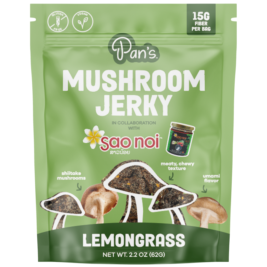 *Limited Edition* Lemongrass Mushroom Jerky I7